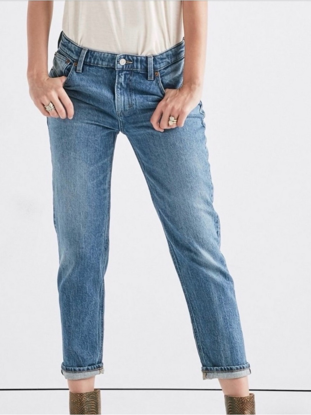 Lucky Brand Sienna Boyfriend Jean.
